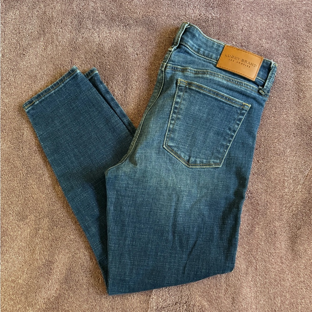 Lucky Brand Ava MidRise Crop Jeans, size 8/29